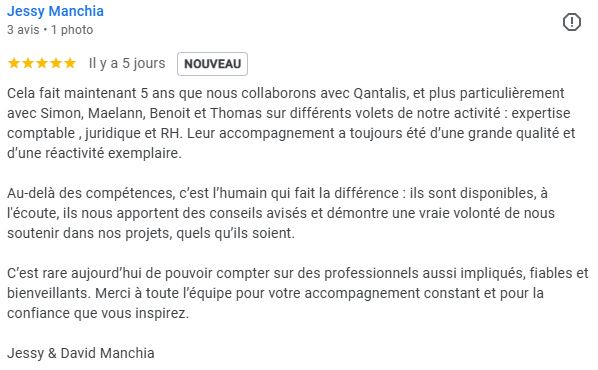 avis conseil compta jessy manchia restaurant Pont Aven