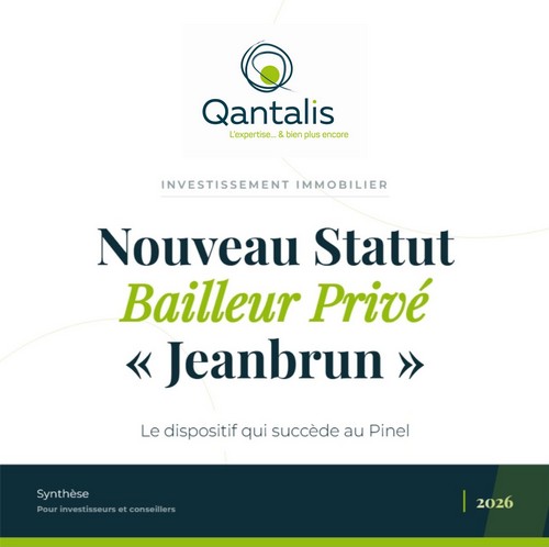 Statut bailleur privé Jeanbrun